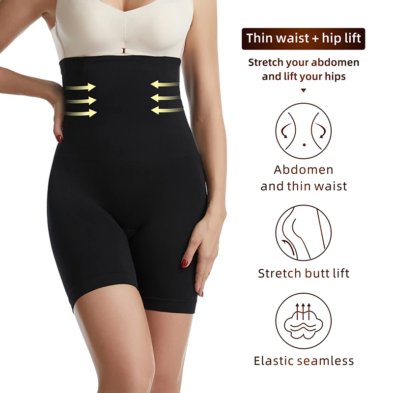 Women Seamless Shapewear Butt Lifter Briefs High Waist Slimming Panty Tummy Control Knickers Pant Ladies Body Shaper Underwear