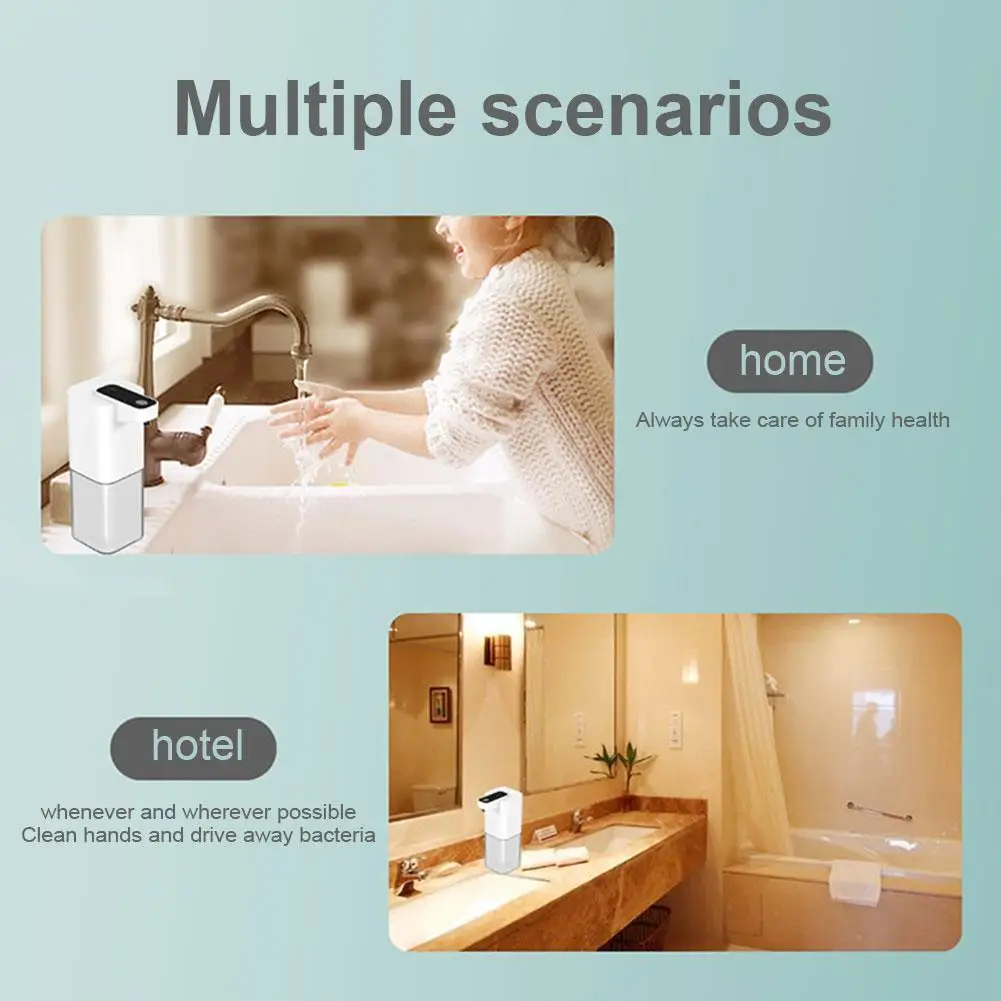 Automatic Inductive Soap Dispenser Sensor Household Dispenser Phone Spray Hand Smart Dispenser Alcohol Infrared Washing Soa W0M7