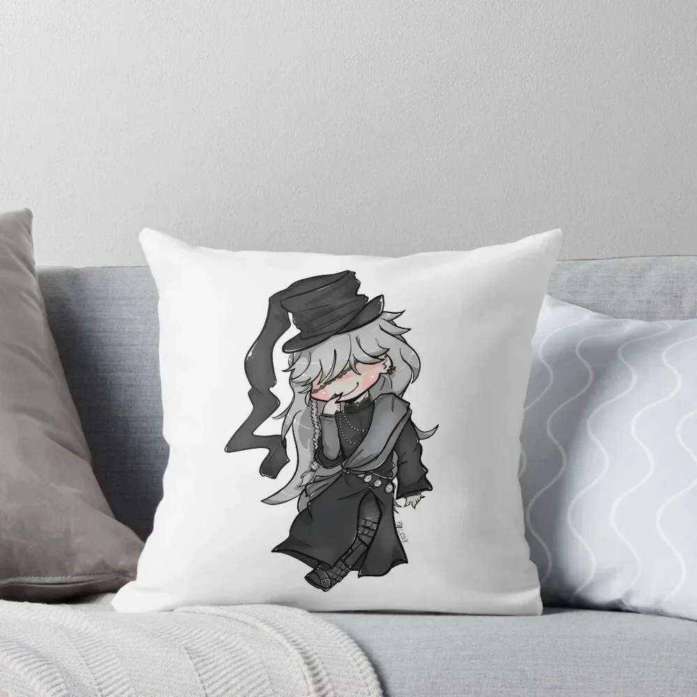 

Black Butler Undertaker Chibi! Throw Pillow Christmas Covers Christmas Cushion For Home Cusions Cover pillow