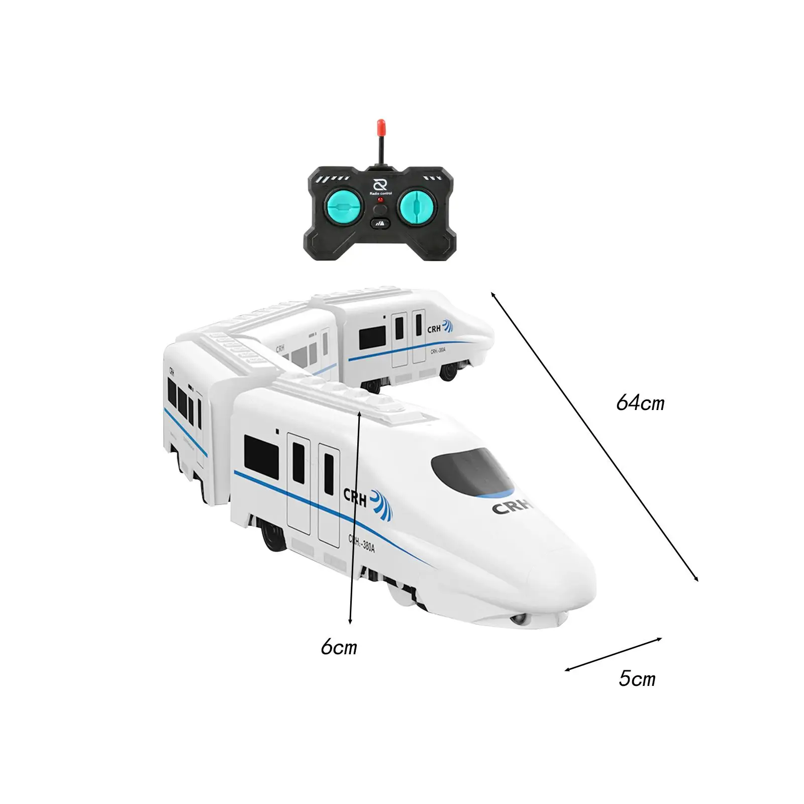 RC รถไฟความเร็วสูงของเล่น USB ขับเคลื่อน RC รถไฟของเล่นสําหรับของขวัญวันเกิด