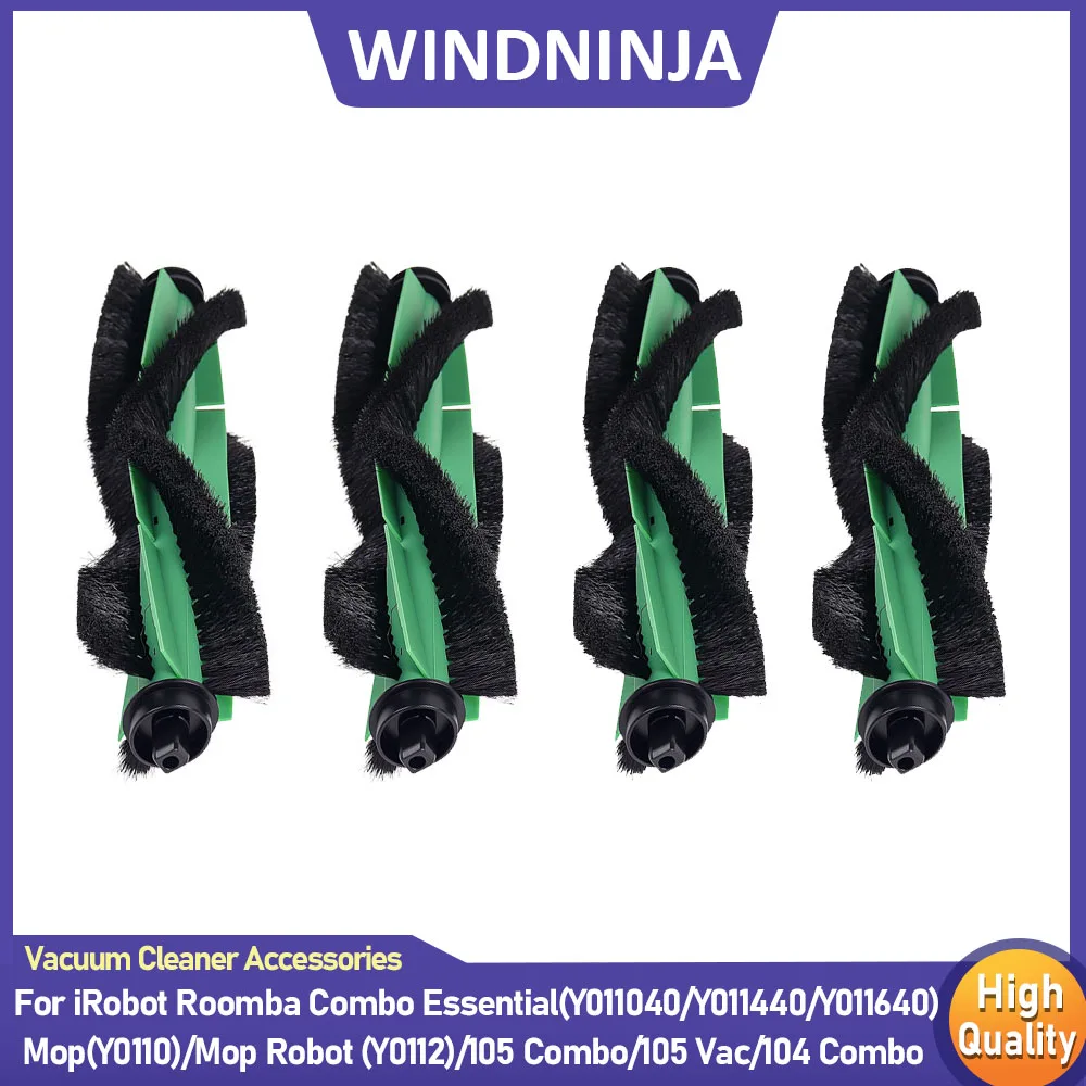 Hauptbürsten-Ersatzteile für iRobot Roomba Combo Essential Y011040 Y011440 Y011640/Mop Y0110/Mop Robot Y0112/105/104 Combo Saugroboter
