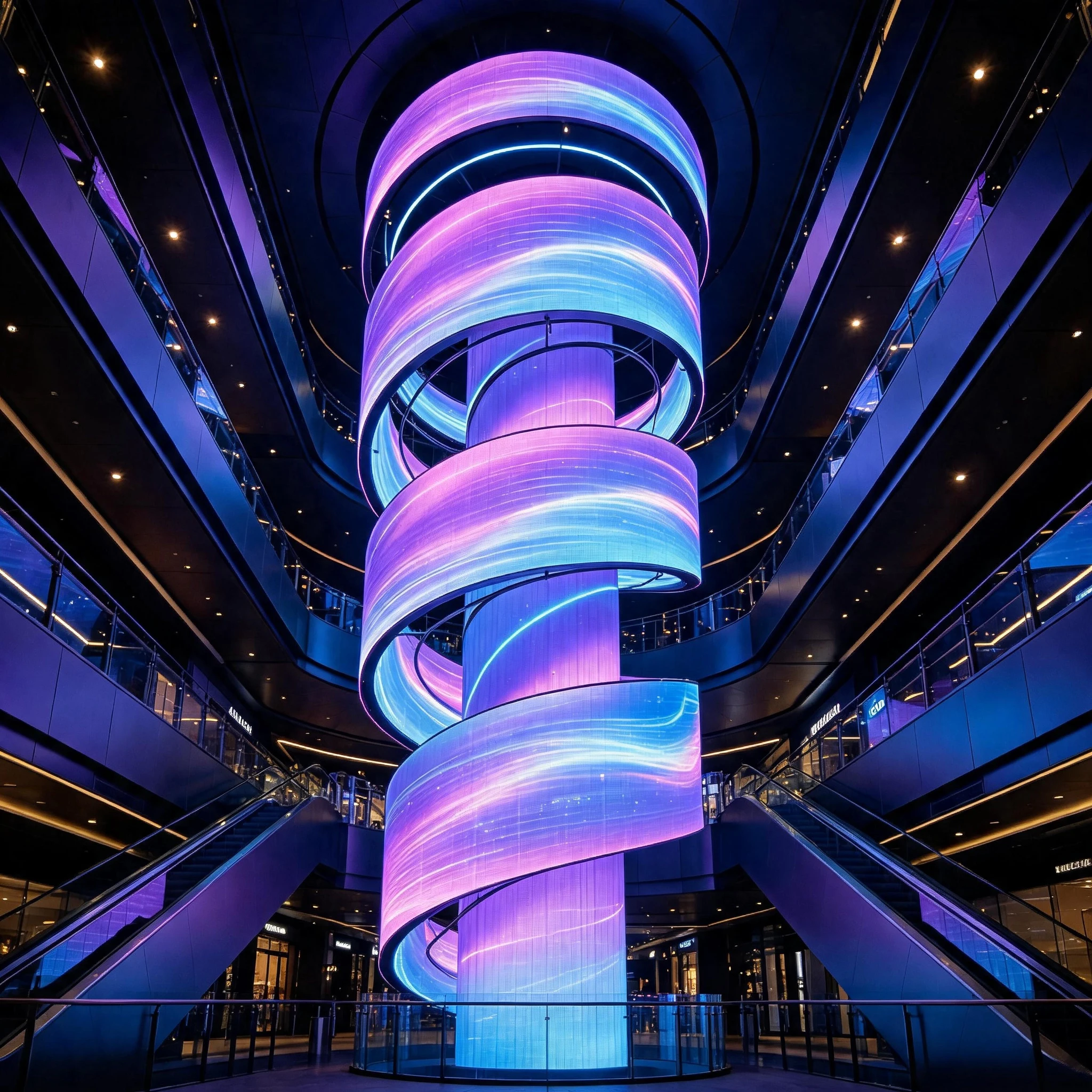 Ecran-led-flexible-a-ruban-spirale-personnalise-ecran-led-incurve-irregulier-pour-interieur-mur-video-led-pour-centre-commercial-hotel
