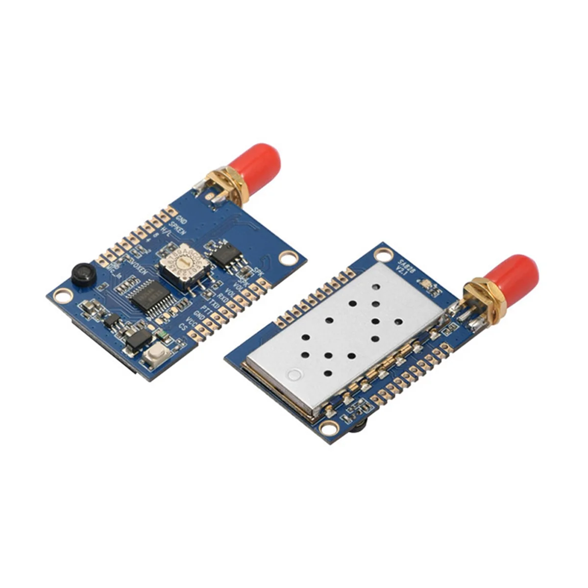 Radios-SA828 vhf組み込みトランシーバーモジュール、オールインワン周波数、134mhz-174mhz、1w、3-5km