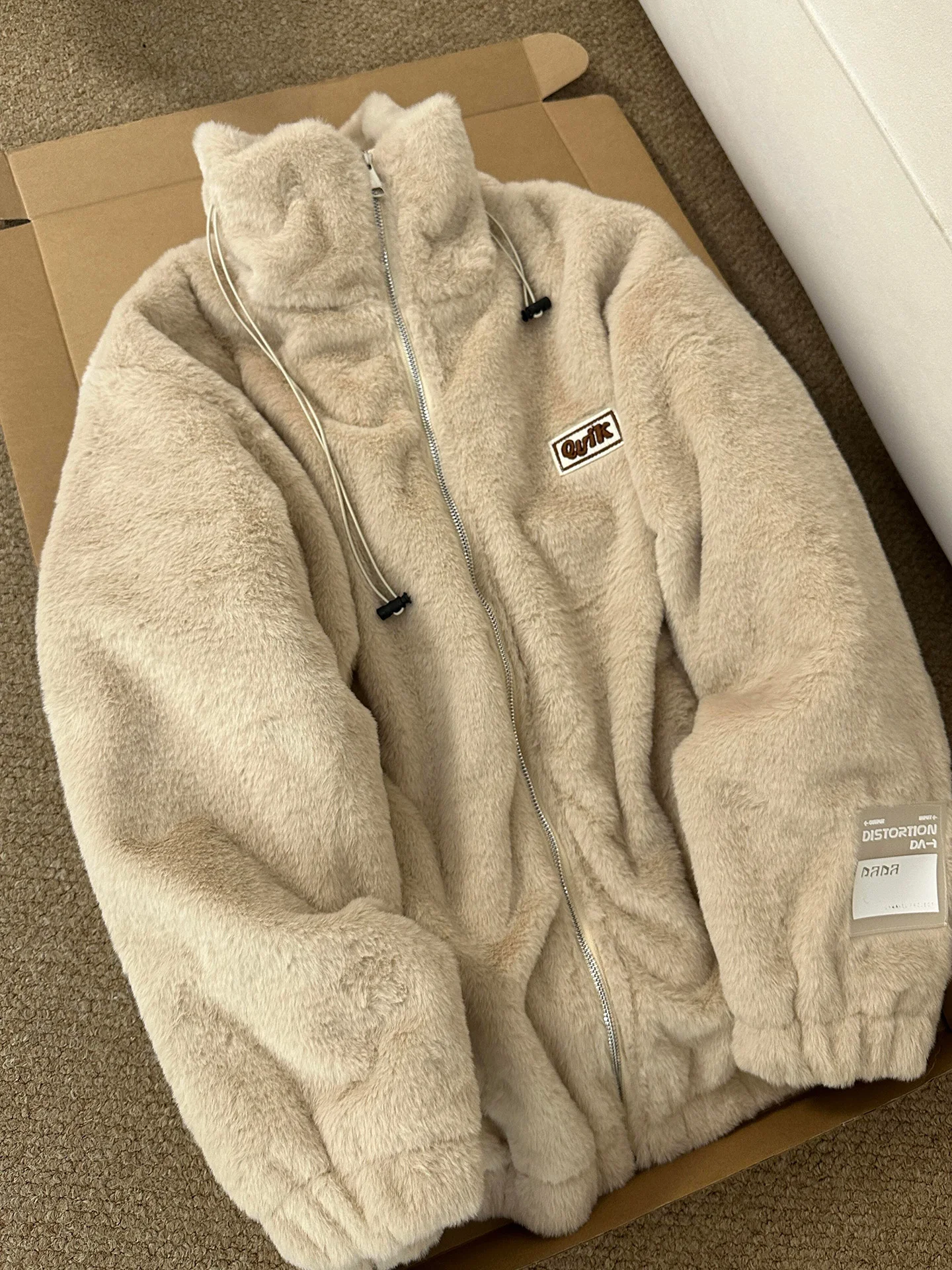 

Мягкая плюшевая куртка из овечьего вельвета для мужчин и женщин, утепленная, с воротником-стойкой, имитация кроличьего вельвета, хлопковая одежда, теплая зимняя верхняя одежда