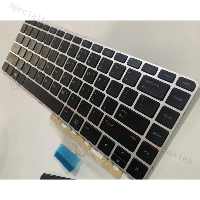 US RU SP Layout for HP EliteBook folio 1040 G3 HSTNN-Q99C 818252-001 844423-001 Laptop Keyboard