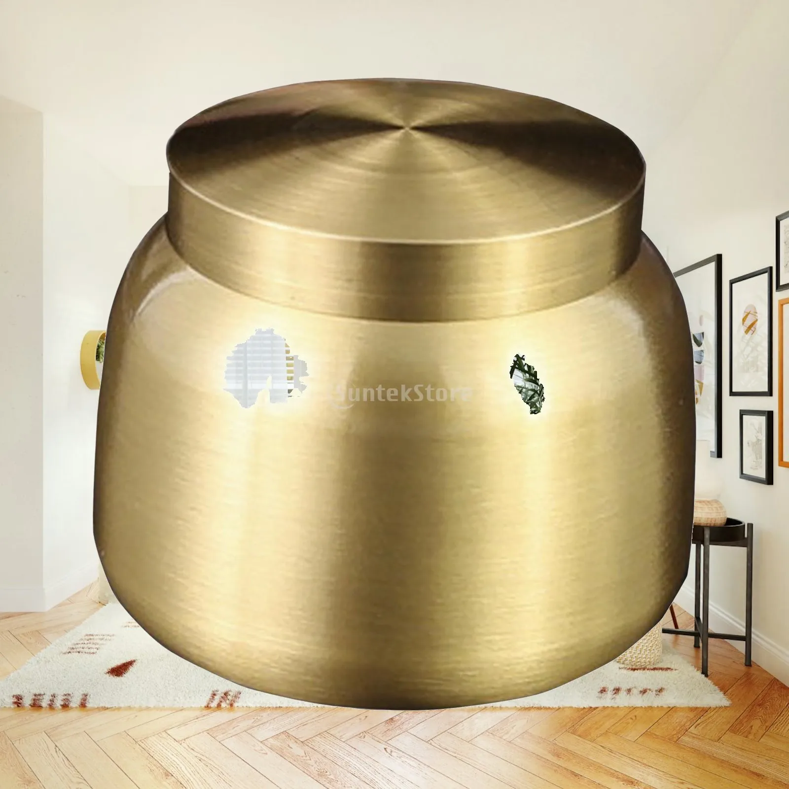 Copper Canister Small Animal Urn Multifunctional Small Compact Beautiful with