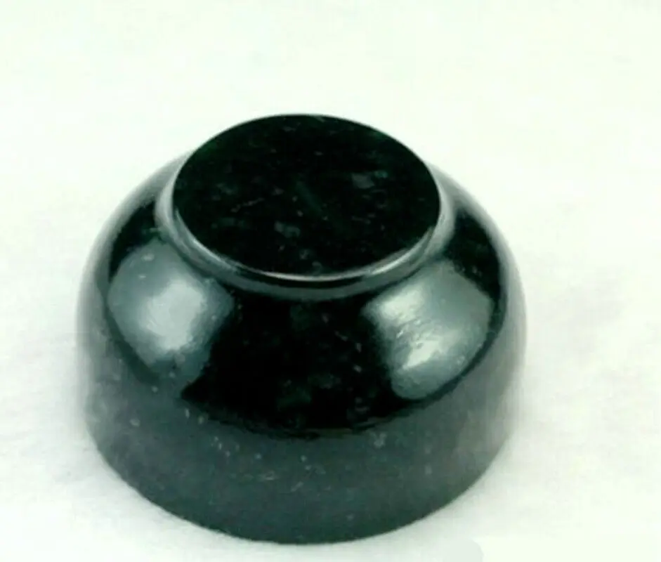 Exquisite Natural Lantian Dark Jade Tea Cup Home Decoration Collectibles