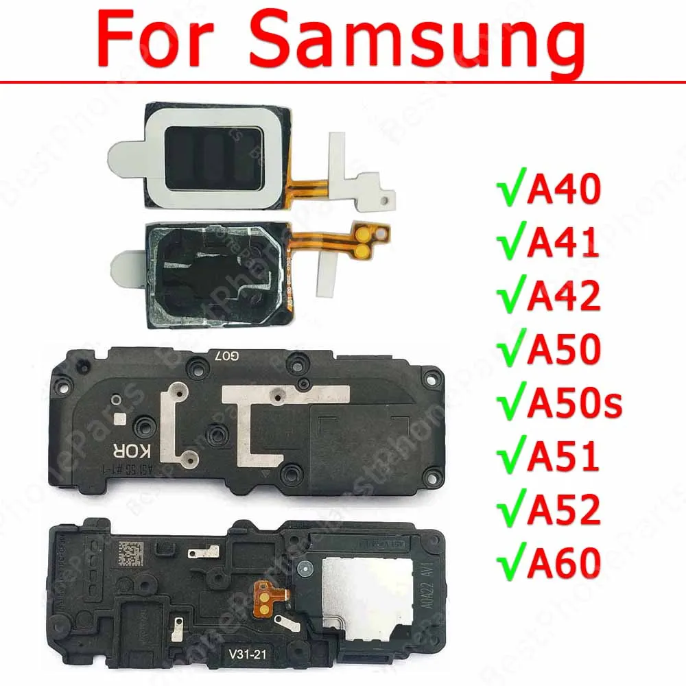 Głośnik do Samsung Galaxy A40 A41 A42 A50 A50s A51 A52 A60 5G głośnik brzęczyk moduł dźwiękowy dzwonek