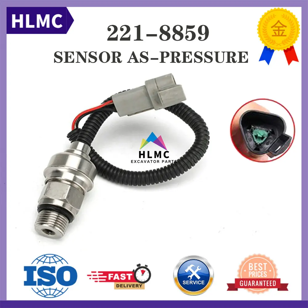 Excavator Parts E320C 320D 321C 321D 349D 365B 365C 374D 385B 385C 322C 323D Pump High Pressure Sensor 157-3182 221-8859