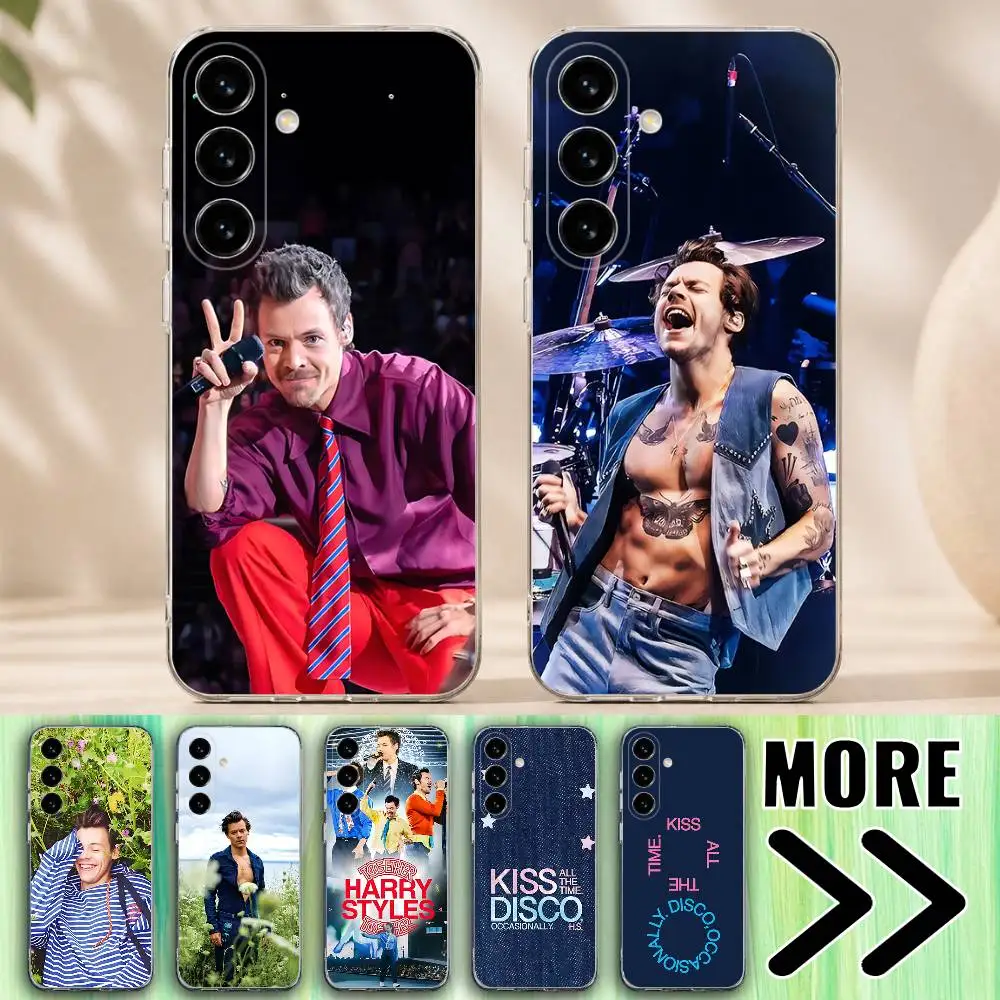 Aperture H-Harry Styles American Girls Phone Case for Samsung Galaxy A71 70 52 51 31 30 A30S 21S A12 A10 Transparent Cover