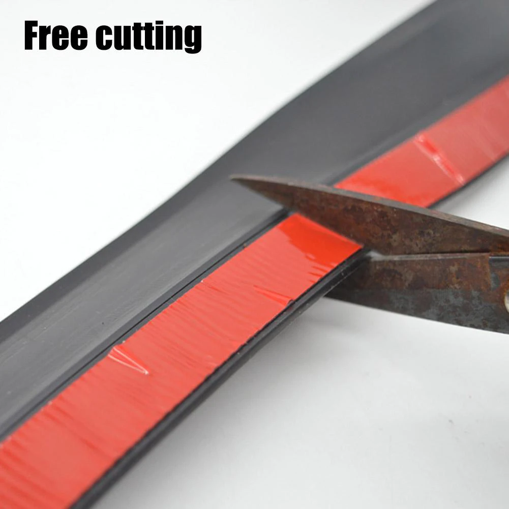 

Dust And Water Barrier 5M Door Frame Strip Hassle-free Installation Rubber Material Seamless Installation Waterproof