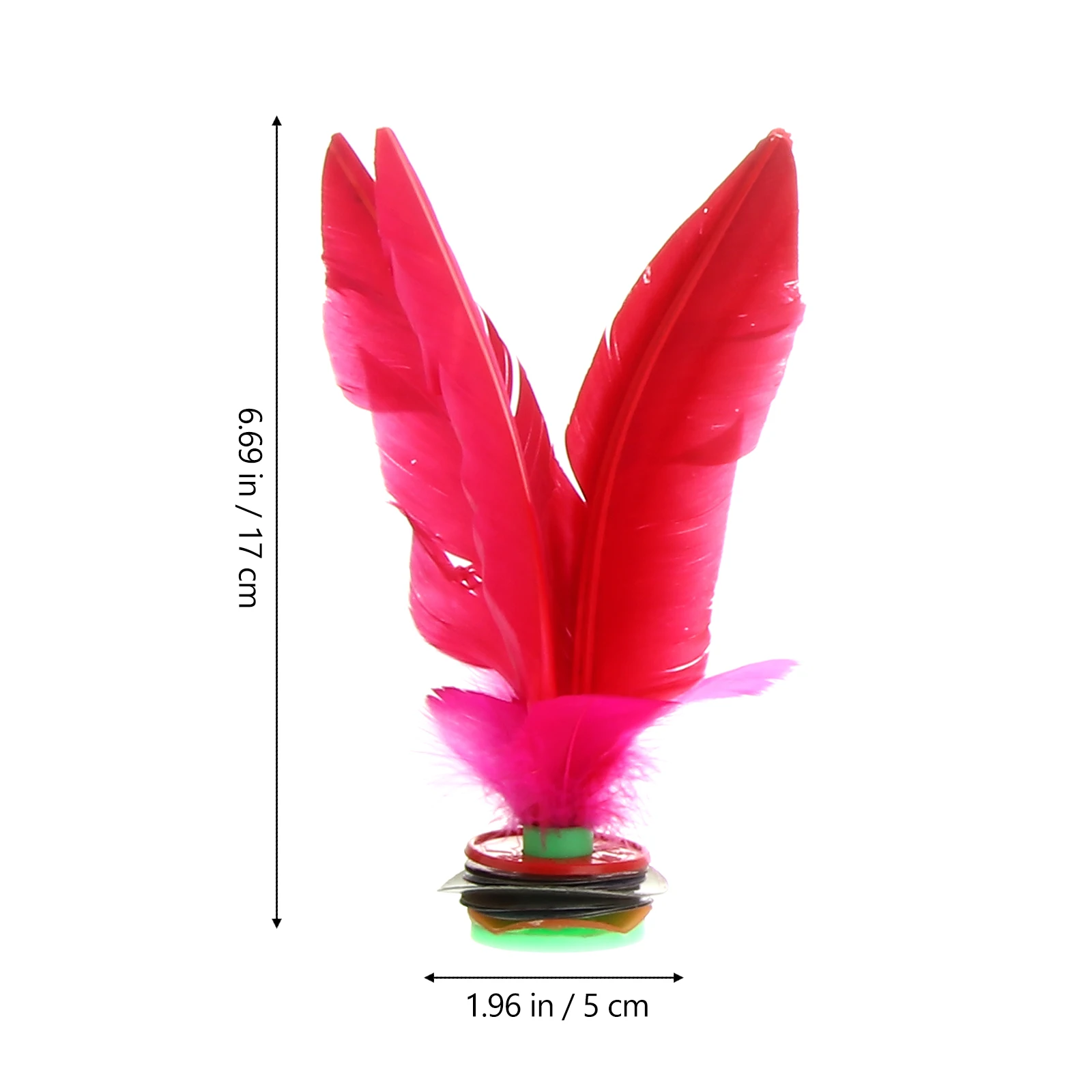 

3 Pcs Removable Chicken Shuttlecock Student Shuttlecocks Chinese Kicking