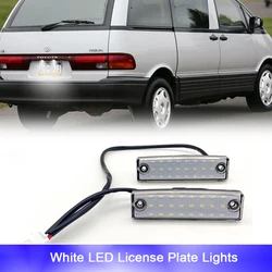 For Toyota 4Runner Sequoia Corona Carina Caldina T190 Corolla Spacio Hilux Surf N180 N210 LED Tail License Plate Lights No Error