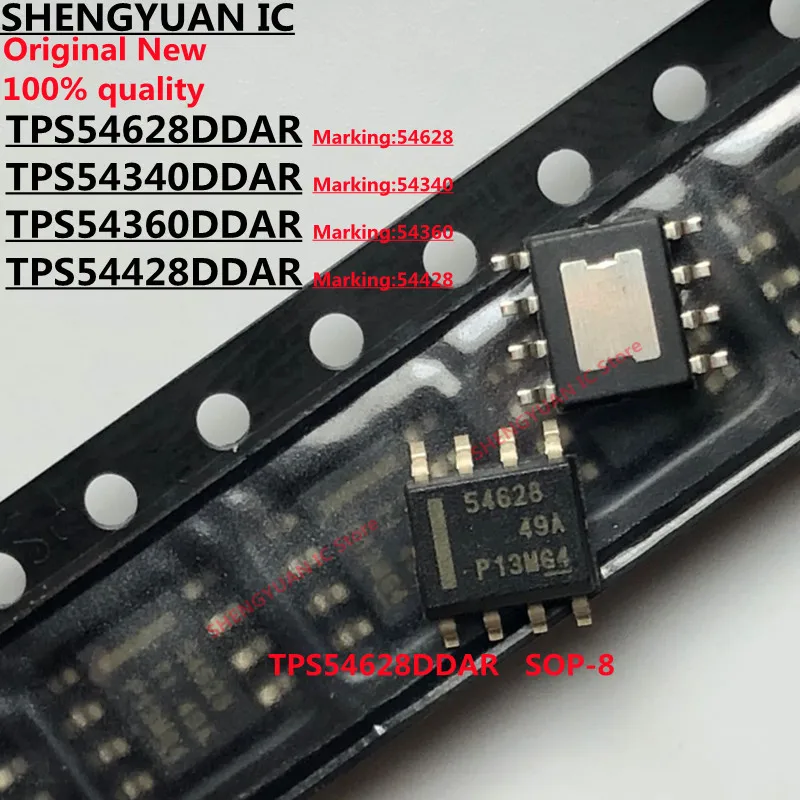 20 piezas TPS54628DDAR 54628, TPS54628, TPS54340DDAR 54340, TPS54340, TPS54360DDAR 54360, TPS54360, TPS54428DDAR 54428, TPS54428 sop-8, nuevo