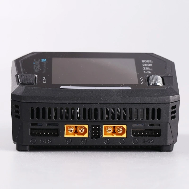 

M6DAC V2 Dual Channel Smart Lipo Battery Charger Discharger AC 200W DC 800W 16A for 1-6S LiHV LiPo PD65W