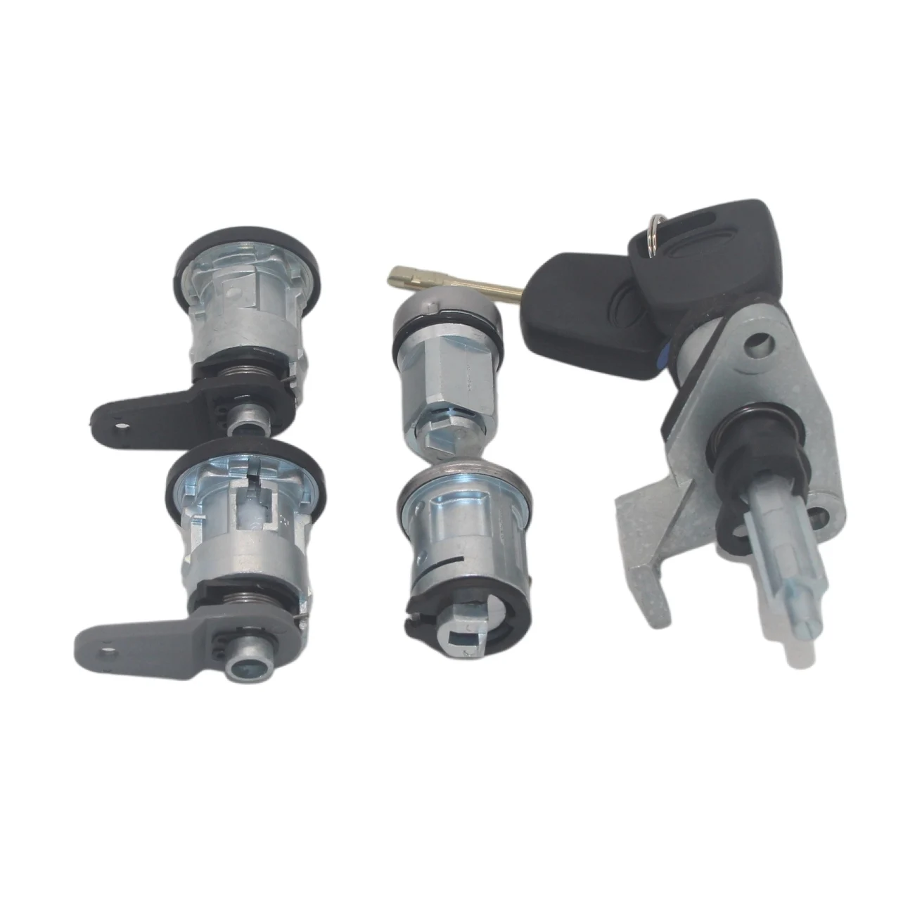 AL177 97KG-B22050-BE 96FG122050AG Voor Ford Ka 1997-2007 Compleet Lock Set Kofferbak Terug Cilinderslot Met 2 Sleutels