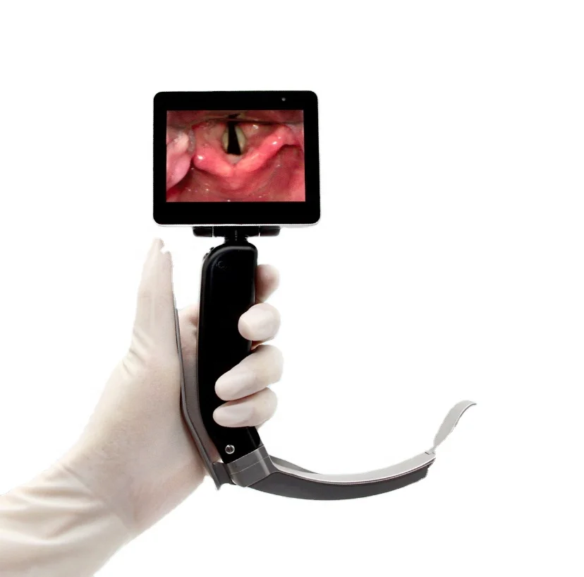 

Reusable Laryngoscope 3.0"LCD Display Touch Color Screen High-Definition Visual aryngopharyngeoscope for hospital use