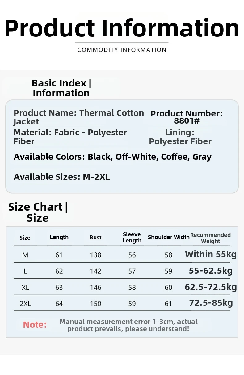 เสื้อโค้ทผ้าฝ้ายบุสำหรับผู้หญิง แจ็คเก็ตฤดูหนาวแบบสั้น ทรงหลวม สไตล์เกาหลี แมทช์ได้กับทุกชุด ผ้าฝ้ายเบา น้ำหนักเบา รุ่นใหม่