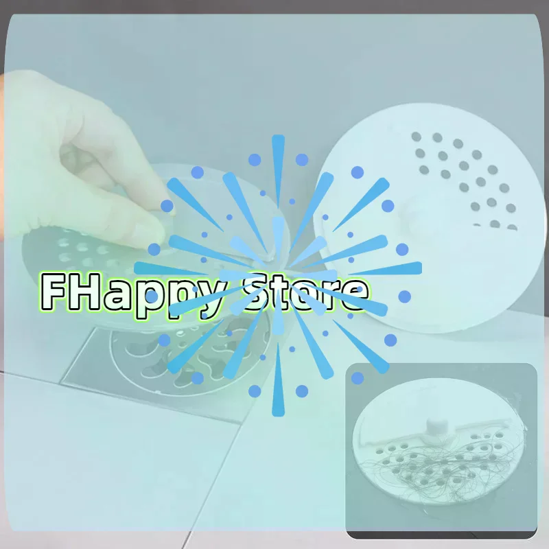 [MA]Rotatable Anti-odor Drain Cover Hair Filter Sink Sewer Lid With Drain Holes Adjustable Anti-Clogging For Kitchen Bathroom