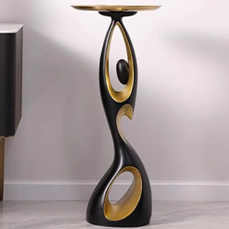

Modern Plastic Coffee Table Standing Aesthetic Unique Space Saving Coffee Table Decoration Mesa Auxiliar Living Room Furniture