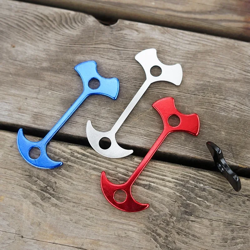 

Колышки для палатки из алюминиевого сплава, регулируемые фонарики для кемпинга на открытом воздухе, фиксированные гвозди, веревочная пряжка, аксессуары для кемпинга