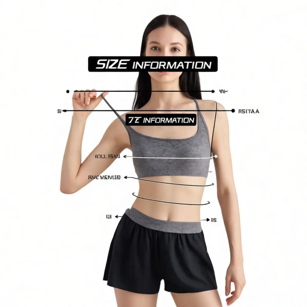 Padded Sports Bra Womens Yoga Tank Vest High Impact Support Fitness Crop Top Breathable Training Workout Gym Camisole