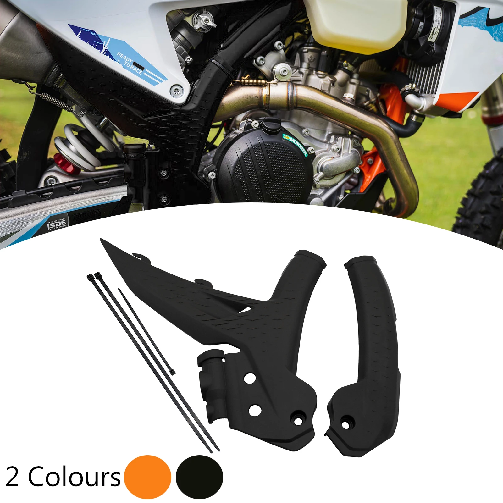 Motorcycle Frame Guard Protector Cover For KTM EXC EXCF XCW XC XCF SX SXF 125-500 2023-2024  XC450 SX250 SX350 SX450XC250 XC350