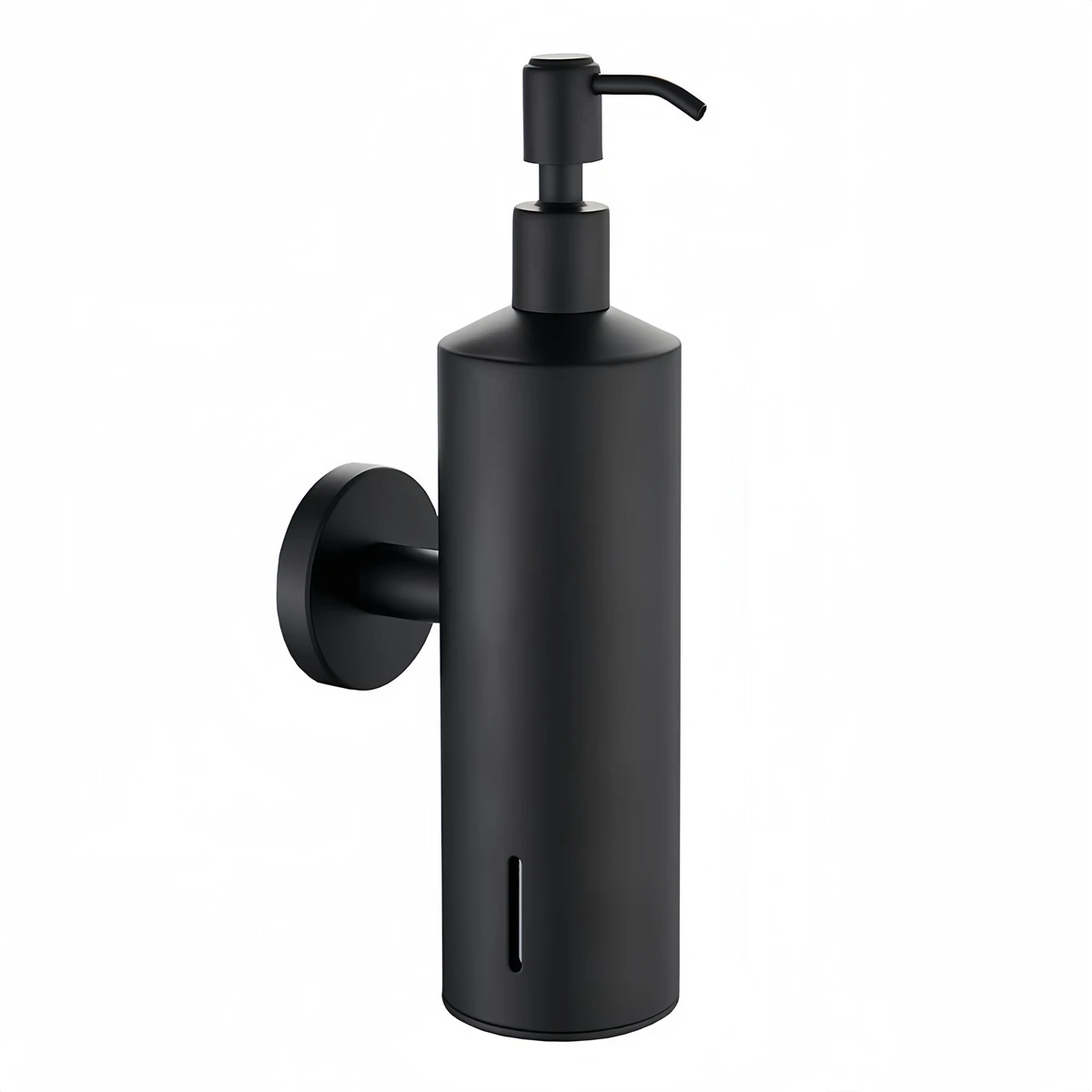 Wall Mounted Soap Dispenser in Stainless Steel Perfect Addition to Bathroom Accessories with Easy Installation