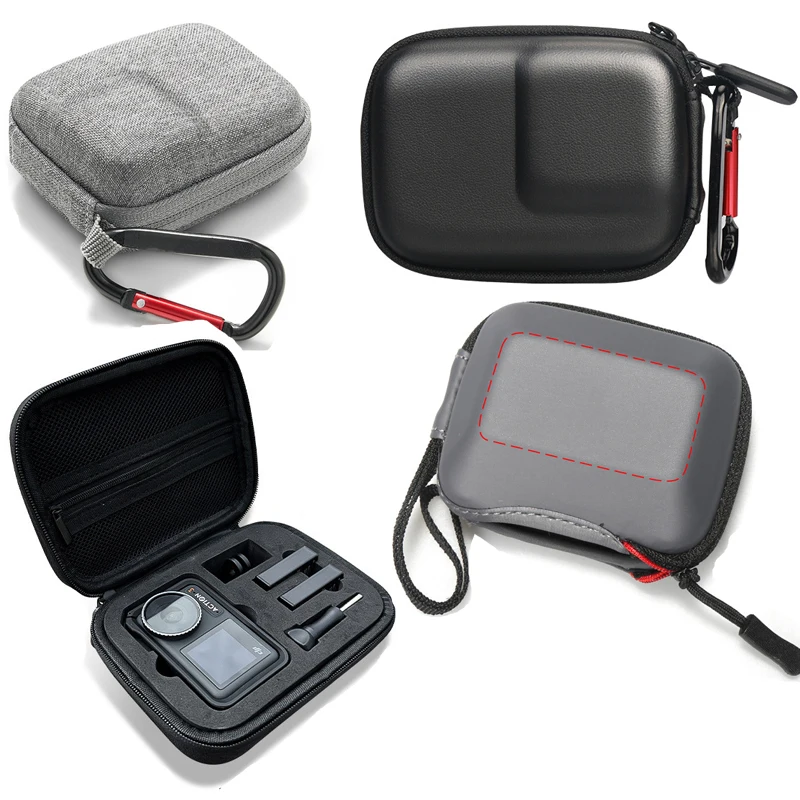Storage Bag Case for GoPro Hero 13 12 11 Black DJI OSMO Action 5 Pro 3 4 Portable Mini Box Compact Protective GoPro Accessories