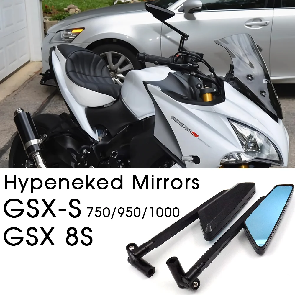 

Motorcycle Hypernaked Mirrors for Suzuki GSXS1000 GSXS950 GSXS750 GSX-8S Adjustable Mirrors Kits GSXS 750 GSX-S 950 GSX S 1000