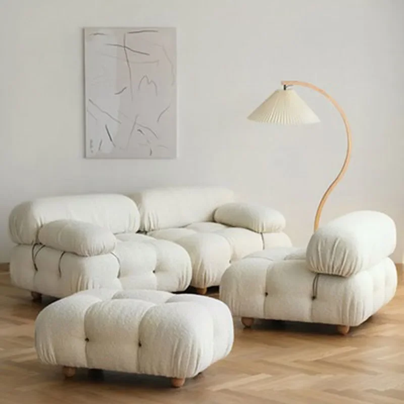 Living Room couples Sofas Comfortable Floor Sofa 3 Seater Minimalist Caterpillar Design Woonkamer Banken Home Furniture 