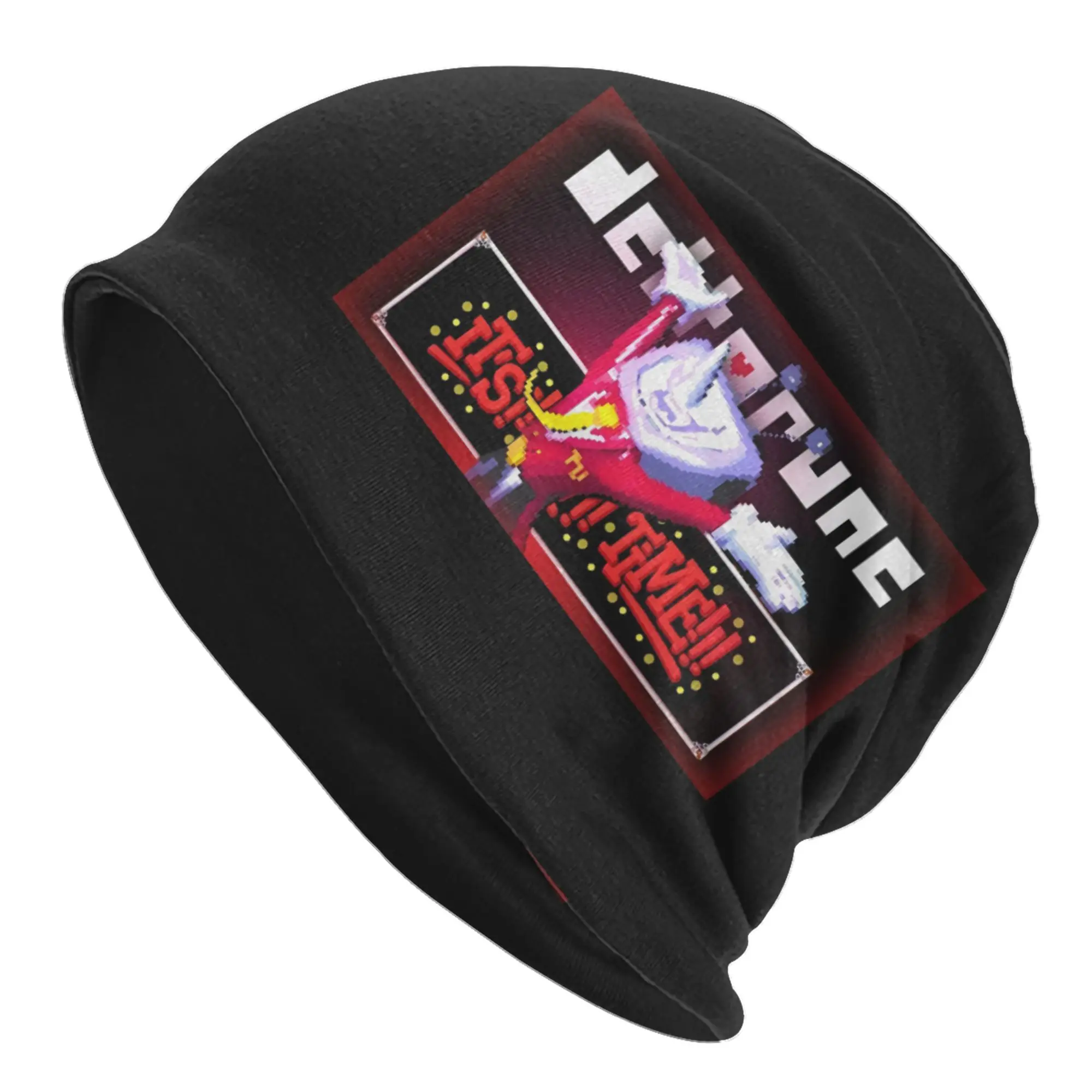It's TV Time Computer D-Deltarune Beanie Cap Unisex Winter Warm Bonnet Femme Knitted Hats Fashion Outdoor Ski Beanies Hats For