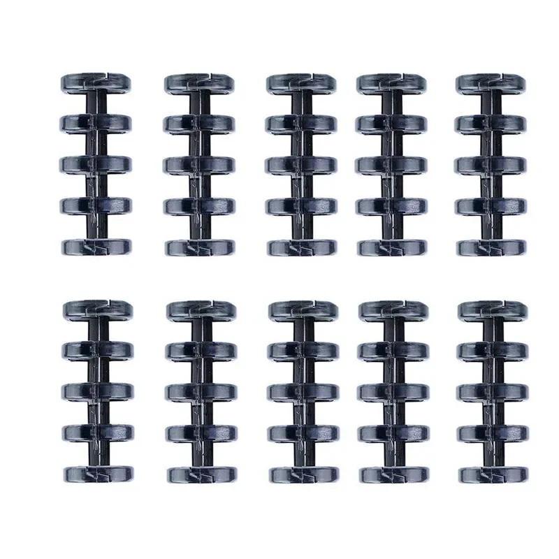 10/50Pcs Snap Split Binder Rings for Stationery