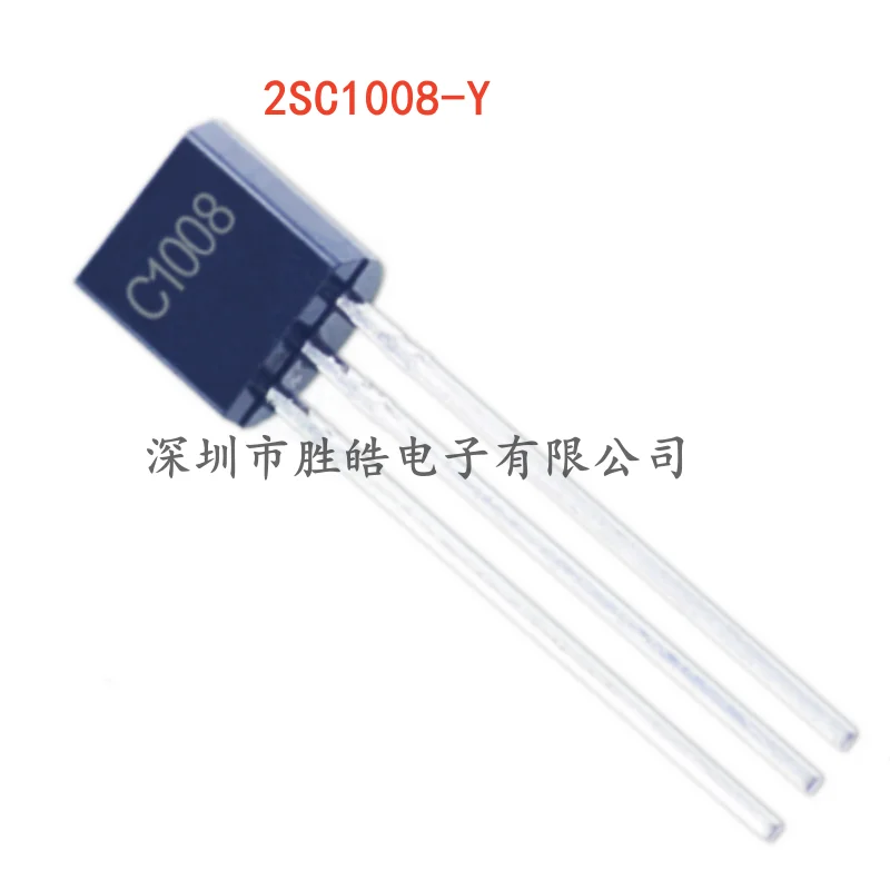 

(1000PCS) NEW 2SC1008-Y 80V/0.7A 0.8W NPN Insert Triode Directly TO-92 2SC1008-Y Integrated Circuit