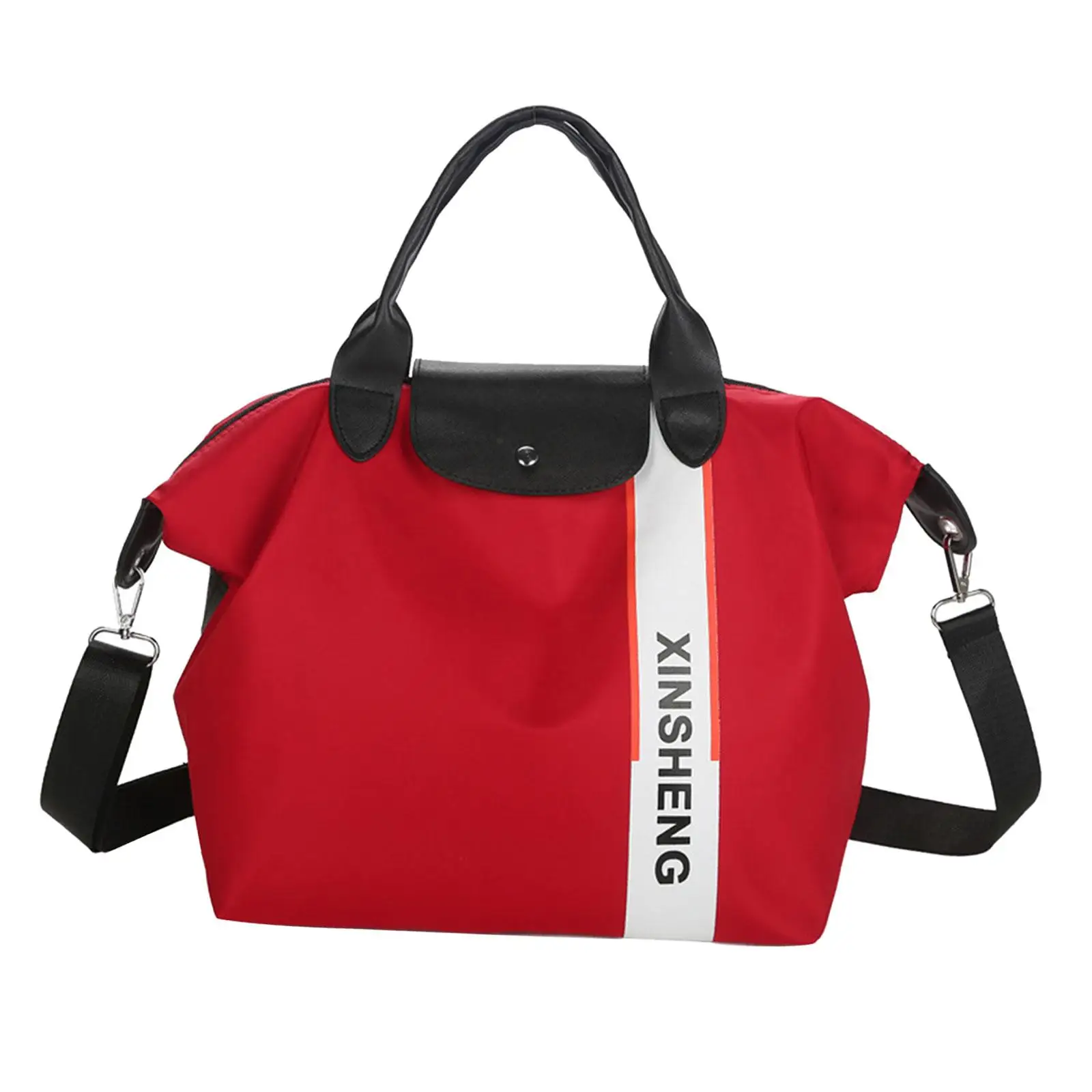 Large Capacity Travel Duffle Backpack Overnight Bag for Workout Camping Hiking with Adjustable Shoulder Strap Nylon