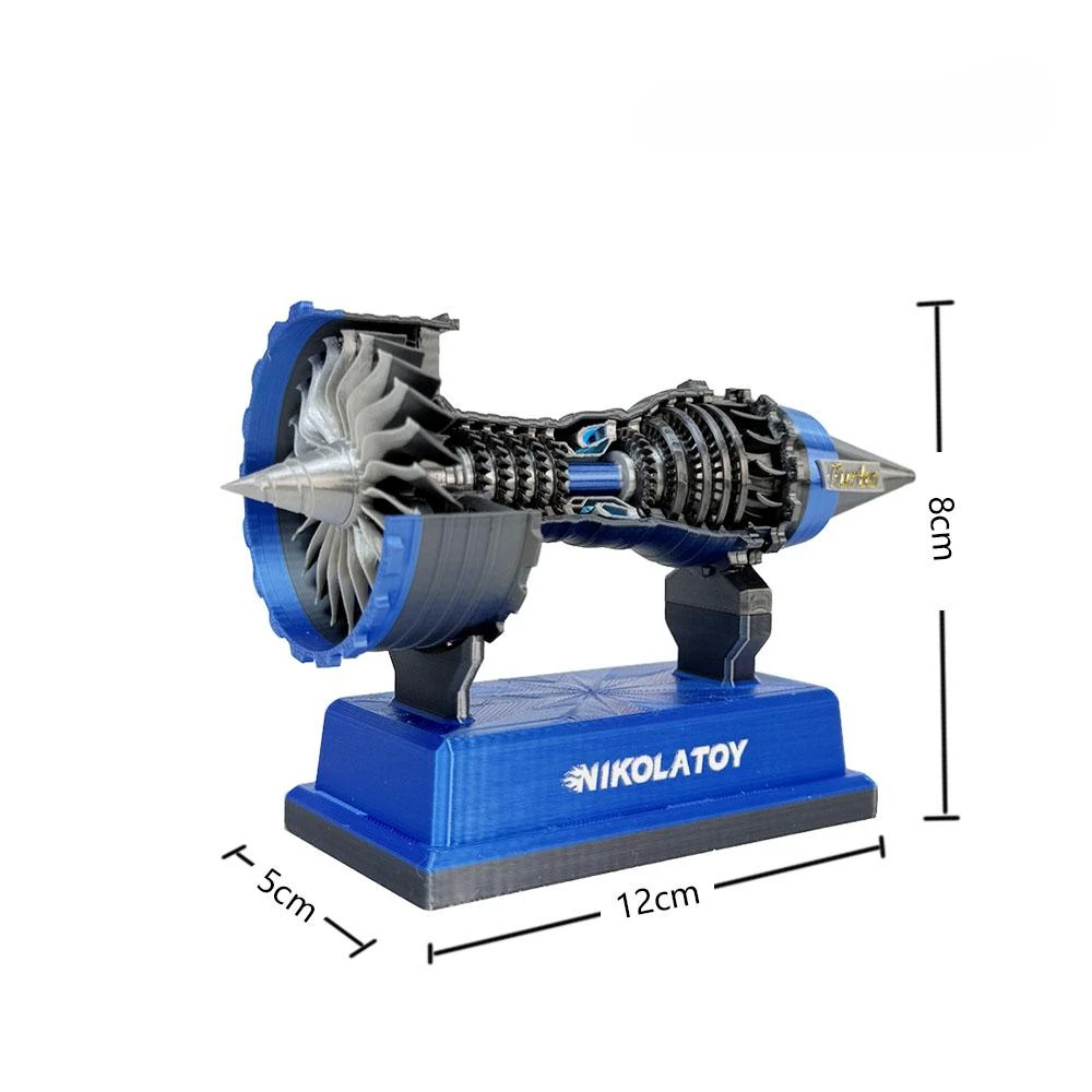 Start Trent900 Aircraft Turbofan Engine Model Wish Mini LED Light Toys