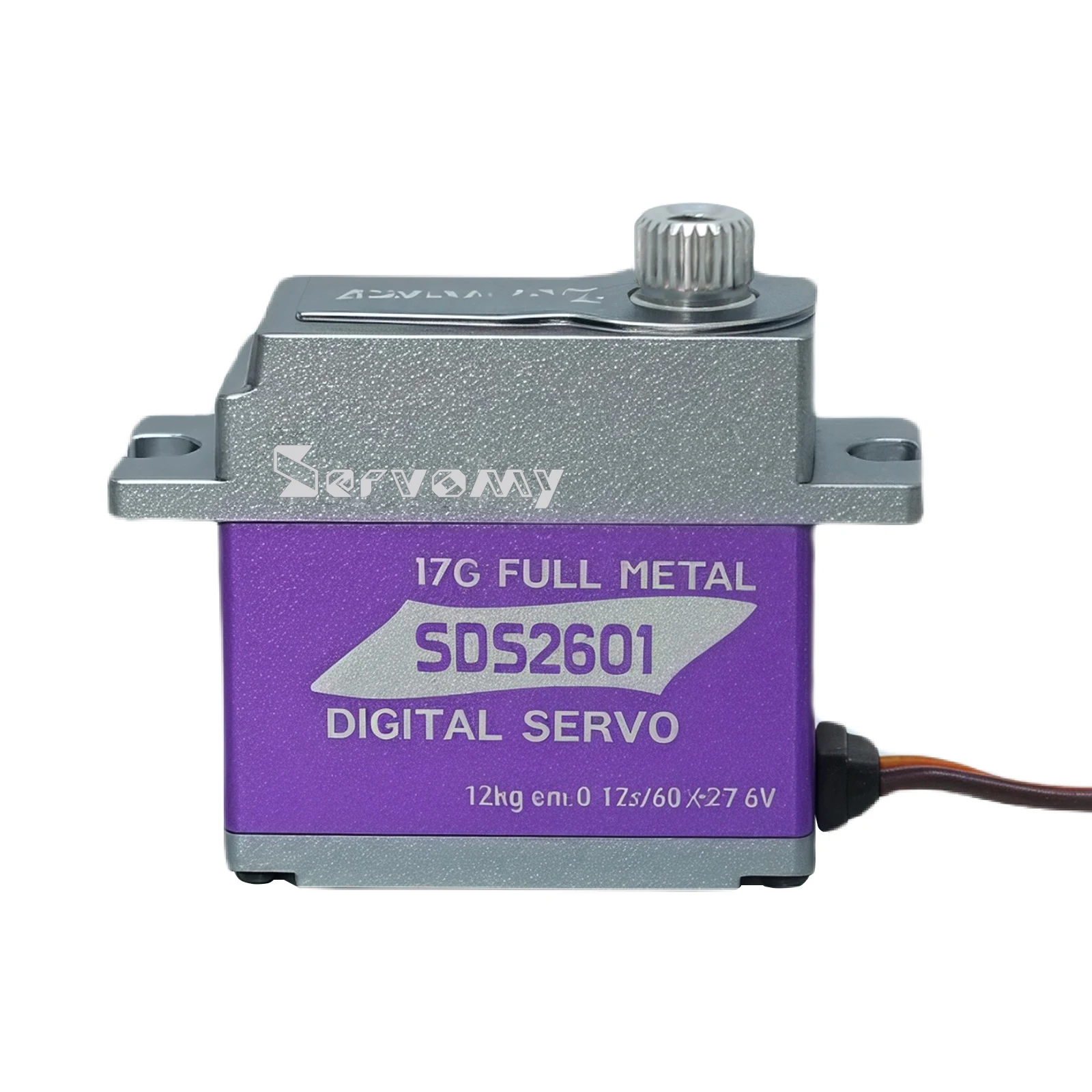 SERVOMY SDS2601-17G/ 26G Servo Micro 14kg 0.09S 8,4 V engranaje de Metal sin núcleo y caja 2BB servomotor Digital RC 180 °   para Robot Coche et