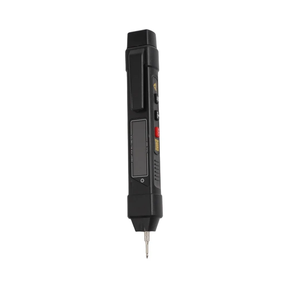 Digital Pencil Multimeter 4000 Counts AC DC Voltage Resistance Diode Tester with Backlit LCD Screen and Flashlight