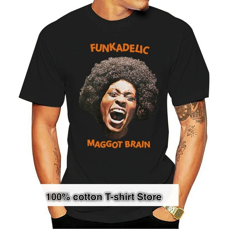 Funkadelic Maggot Brain Men'S Black Tshirt S-2Xl 2Xl 18Xl Tee Shirt