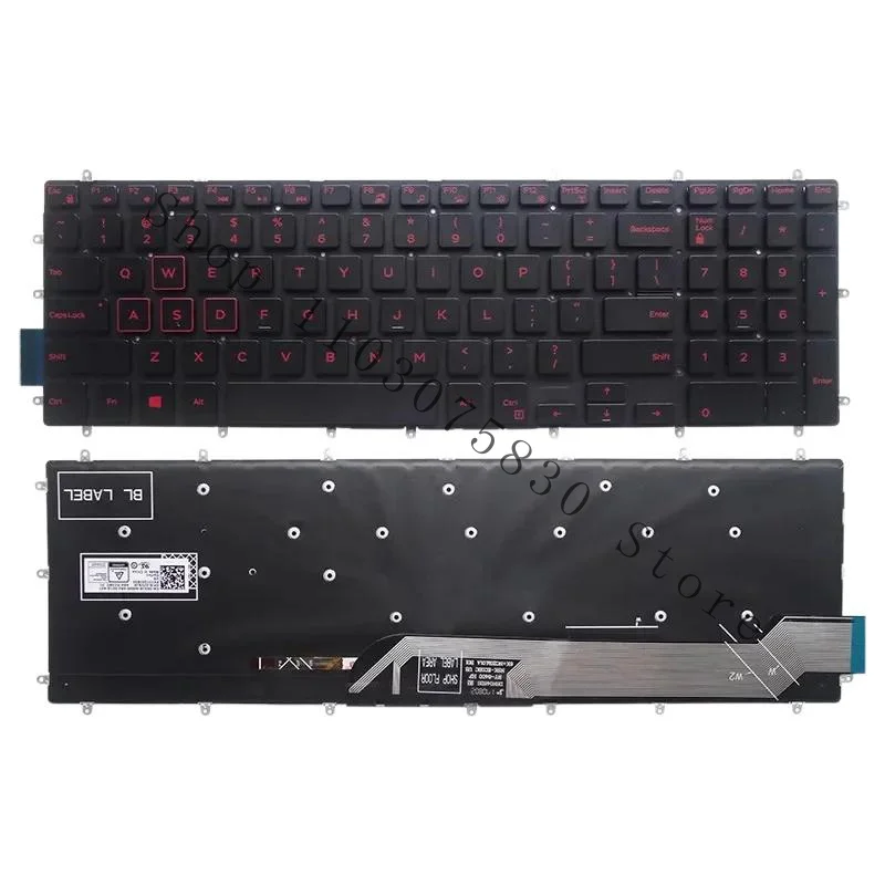 WYORESY новая клавиатура с подсветкой для DELL G3-3579 3779 3590 G5-5587 5590 G7-7588 7790 7590