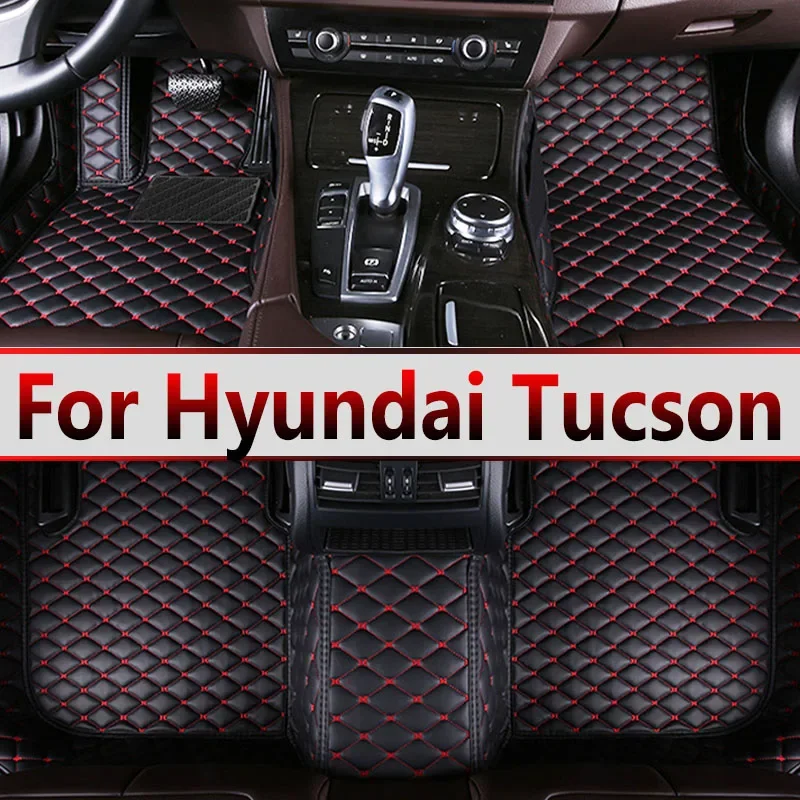 Car floor mats for Hyundai Tucson 2006 2007 2008 2009 2010 2011 2012 2013 2014 Custom auto foot Pads automobile carpet cover