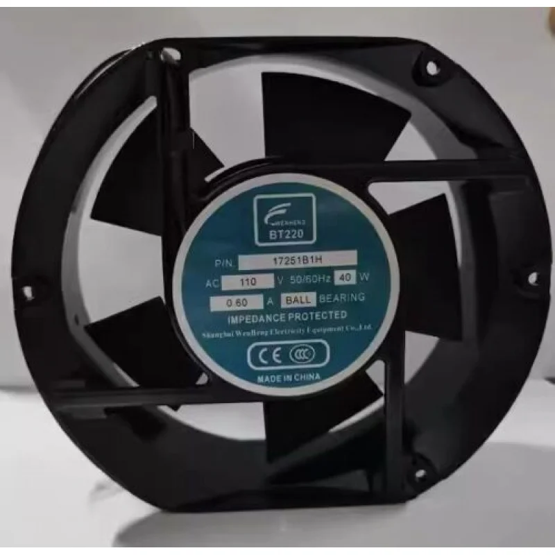 

Y ДЛЯ WINHEE BT220 17251B1H 110 В 0,60 А 40 Вт 17 СМ Охлаждающий вентилятор