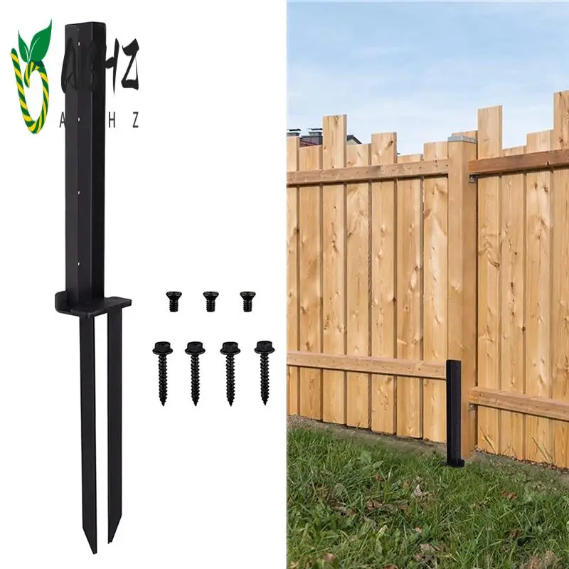 

ABHZ-2PCS Комплект анкеров для столба ограждения Сверхмощные стальные колья для ремонта столба ограждения для ремонта