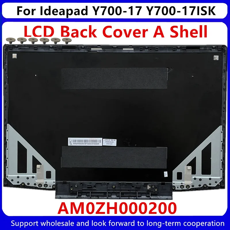 Nowa Obudowa Tylna Matrycy LCD 17.3" do Laptopa Kailxuling Ideapad Y700-17 Y700-17ISK, Model AM0ZH000200