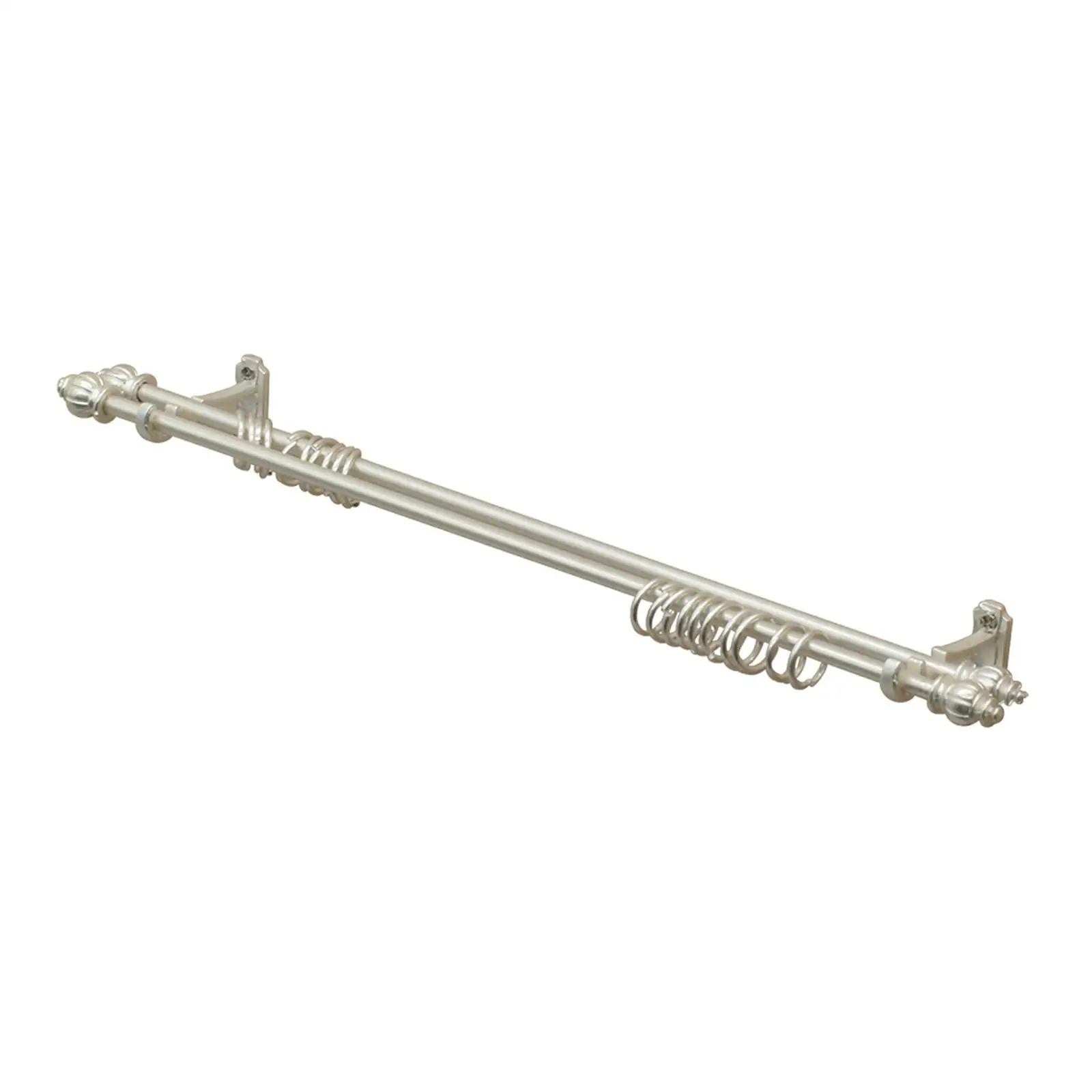 

1: 12 Dollhouse Curtain Rods Rails Window Curtain Accessory Curtain Rail Rods Pole for DIY Scenery, Micro Landscape Fairy Garden