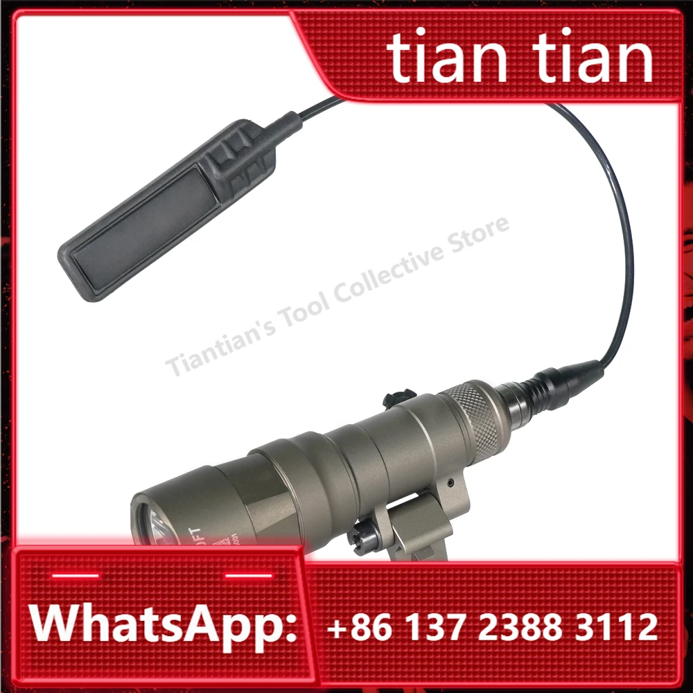 SPECPRECISION M340DFT Scout Light Pro Spotlight 800 Lumens Tactical Flashlight for Hunting Metal Waterproof FDE Color