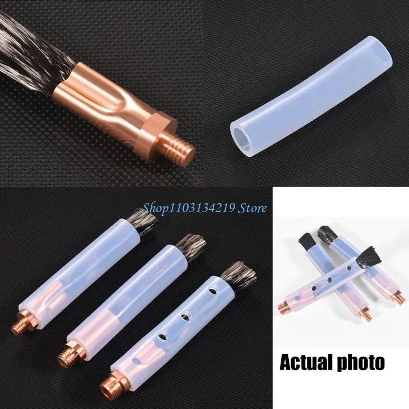 N5KC 3Pcs Professional Pickling TIG Brush Resistant Cover Cleaning Weld Equipment