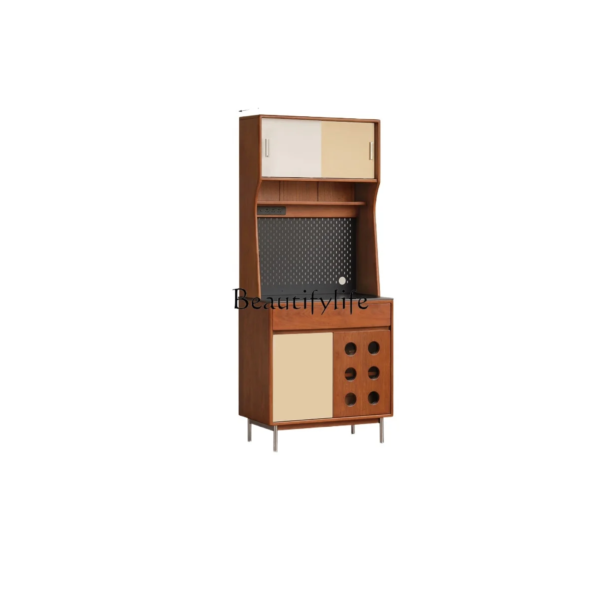 

* Обеденный боковой шкаф из цельного дерева, старинный шкафчик для ресторана, домашнее хранилище из каменной плиты для небольшой квартиры