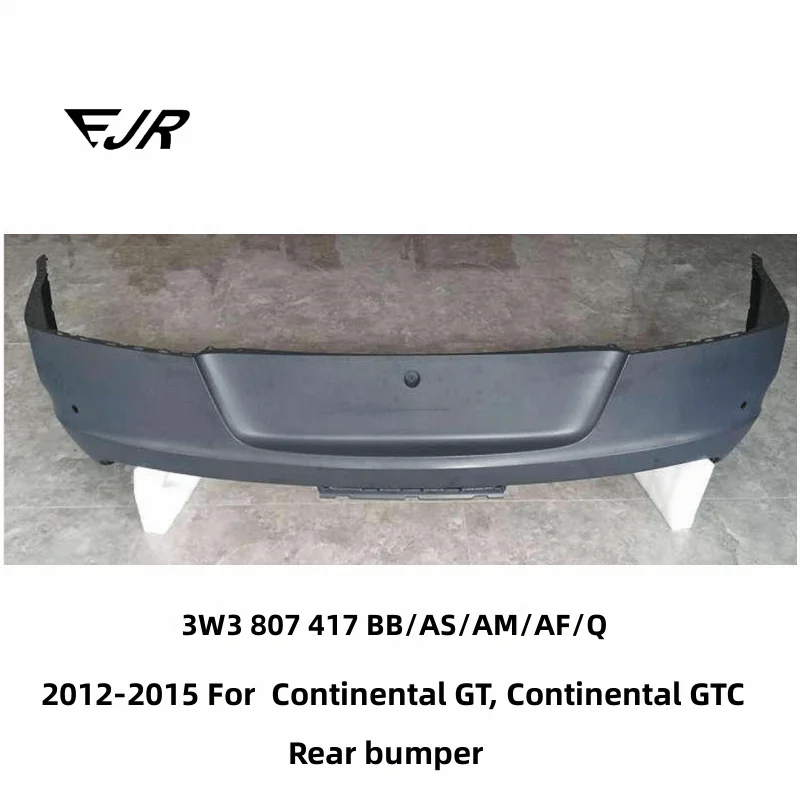 New Condition Rear Bumper for Bentley Continental GT 2012-2015 Part Numbers 3W3807417BB 3W3807417AS 3W3807417AM 3W3807417Q