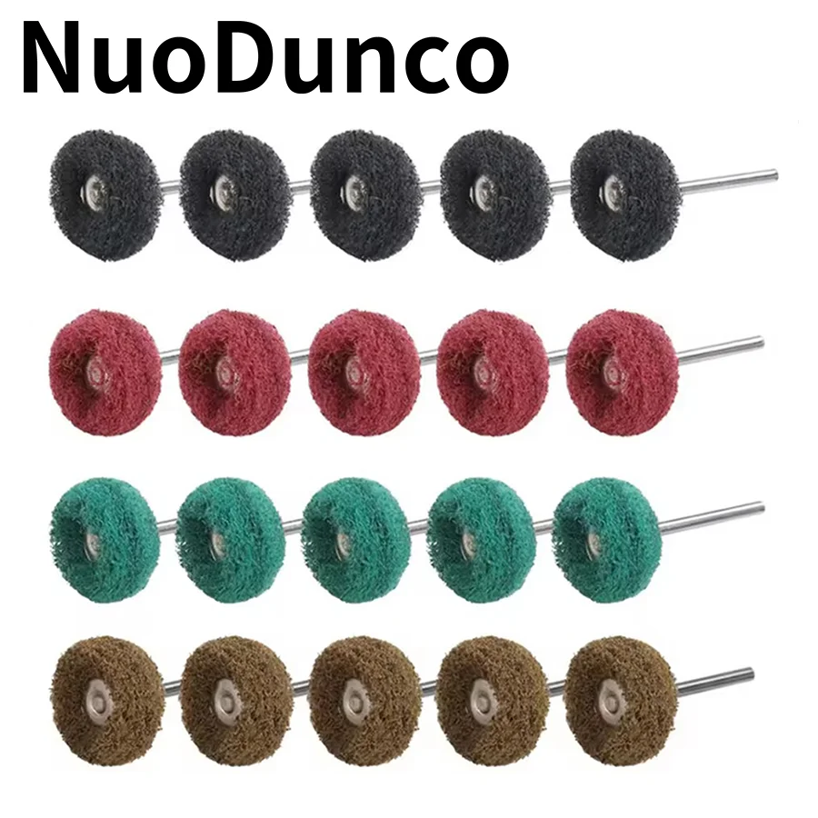 

Набор из 20 шлифовальных насадок для чистки и полировки, зернистость 80/150/240/300, для роторных инструментов Dremel, аксессуары для удаления ржавчины